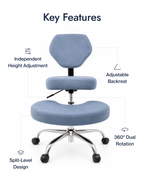 KÖVA Freedom Chair — Blue Mirage (view 6)