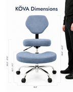 KÖVA Freedom Chair — Blue Mirage (view 12)