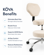 KÖVA Freedom Chair — Soft Sand (view 8)